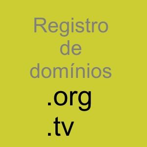 .org, .tv.